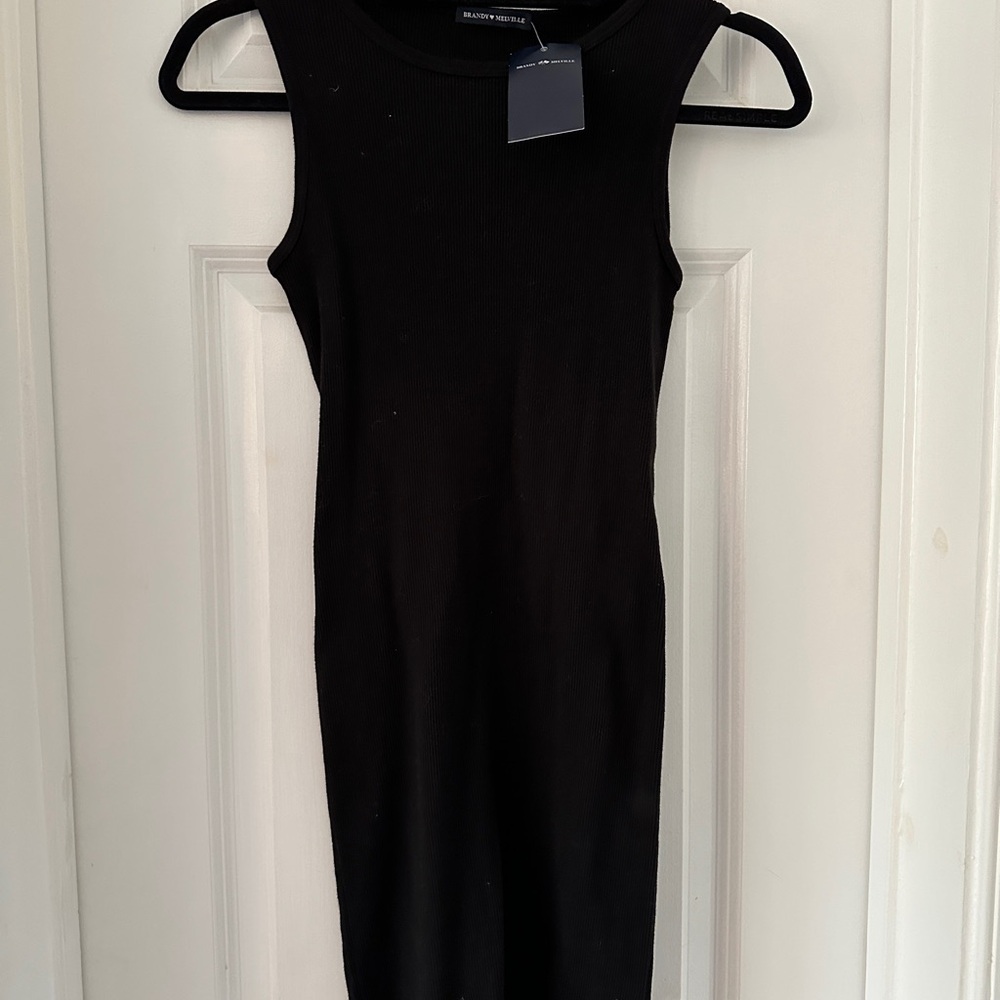 Brandy Melville Black Sleeveless Dress